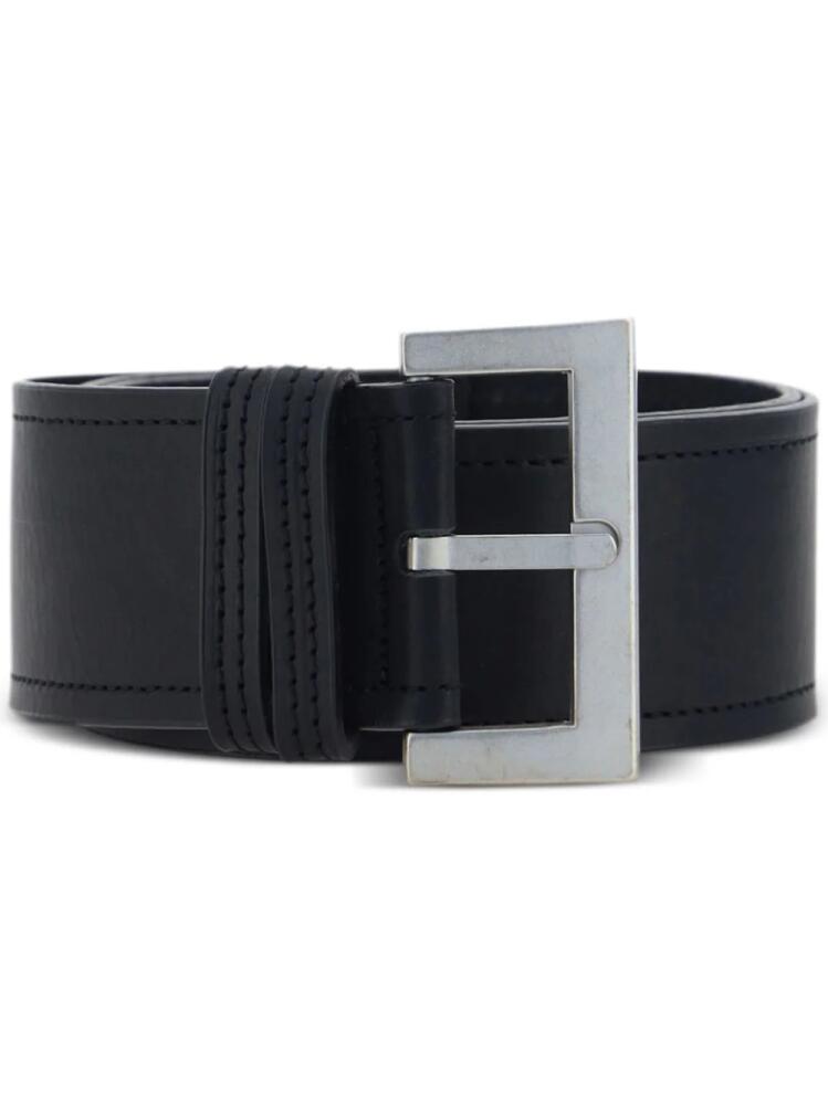 Magda Butrym leather belt - Black Cover