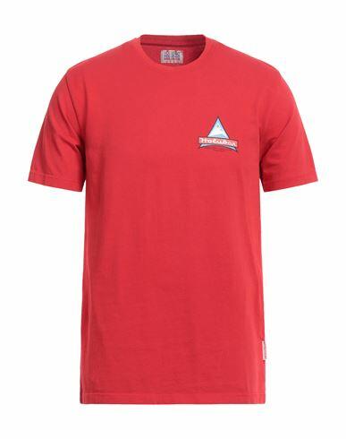 Holubar Man T-shirt Red Cotton Cover