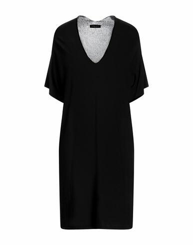 Roberto Collina Woman Mini dress Black Viscose, Polyester Cover