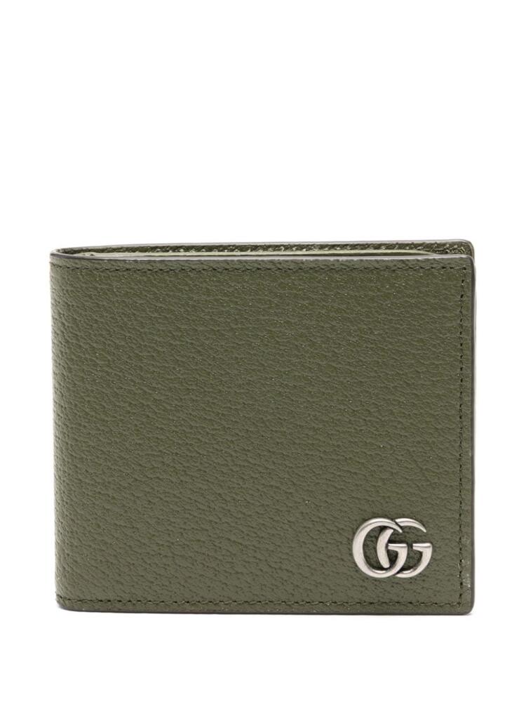 Gucci GG Marmont leather bi-fold wallet - Green Cover