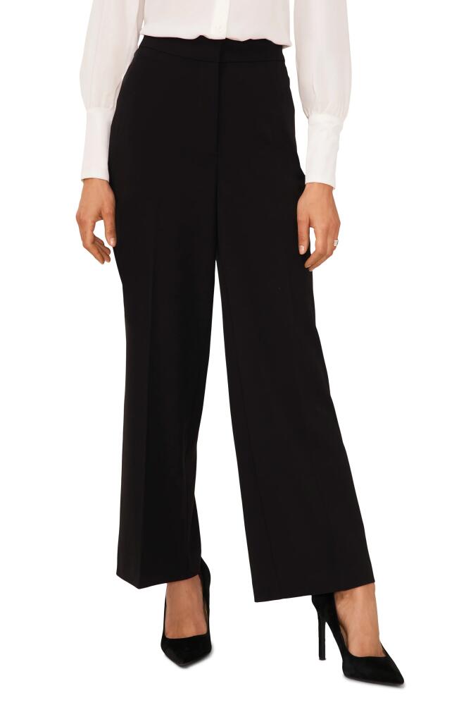 halogen(r) High Waist Wide Leg Pants in Rich Black Cover