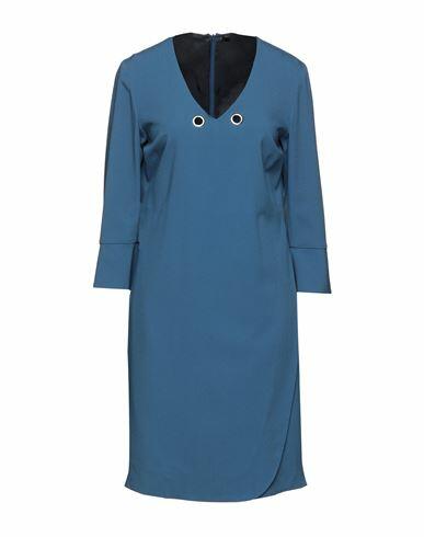 Seventy Sergio Tegon Woman Mini dress Pastel blue Acetate, Viscose Cover