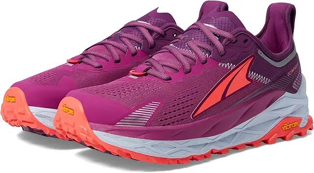 Altra Olympus 5 (Purple/Orange) Women's Running Shoes Cover