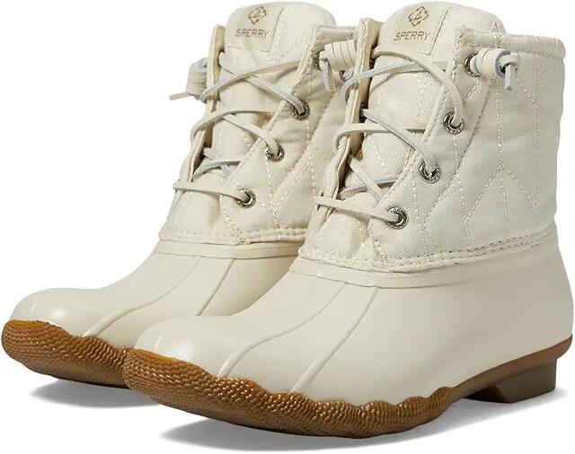 Sperry Saltwater Seacycled Nylon (Ivory) Women's Boots Cover