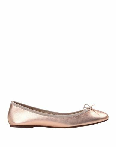 Ballerette Monti Woman Ballet flats Rose gold Soft Leather Cover