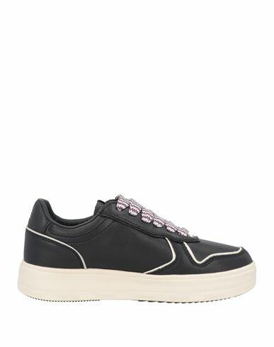 Blauer Woman Sneakers Black Soft Leather Cover