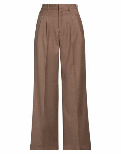 Ag Jeans Woman Pants Brown Wool Cover