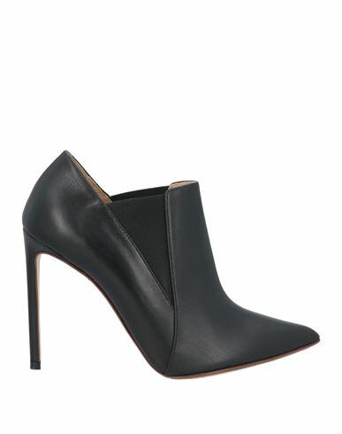 Francesco Russo Woman Ankle boots Black Leather Cover