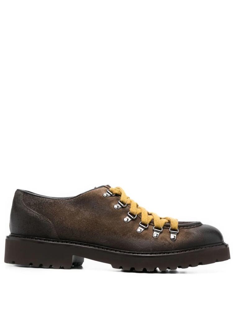 Doucal's suede lace-up shoes - Brown Cover