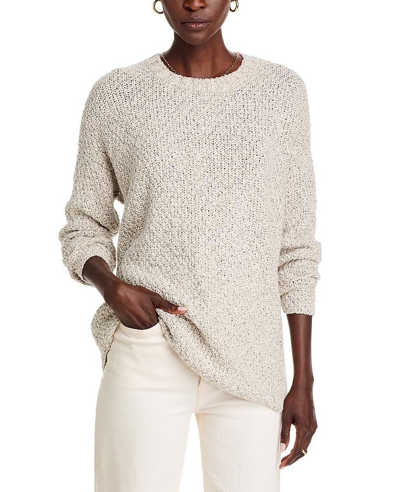 Eileen Fisher Cotton Crewneck Tunic Sweater Cover