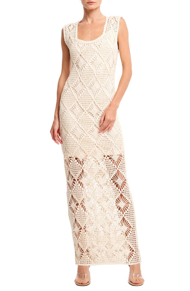 CIEBON Crossia Crochet Maxi Dress in Cream Cover