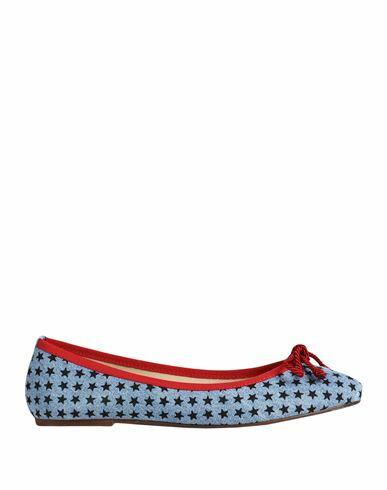 Ballerette Colonna Woman Ballet flats Blue Textile fibers Cover