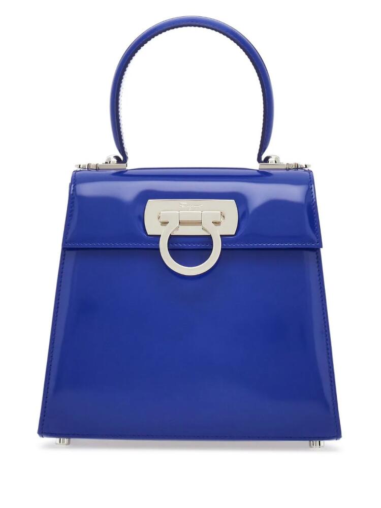 Ferragamo Iconic Top Handle tote bag - Blue Cover