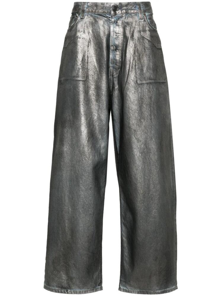 Acne Studios 2023 mid-rise wide-leg jeans - Grey Cover