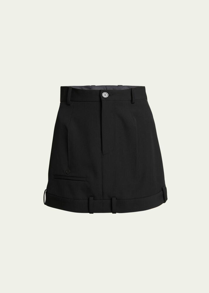 Balenciaga Deconstructed Mini Skirt Cover