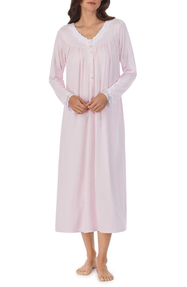 Eileen West Long Sleeve Ballet Nightgown in Pink Cover