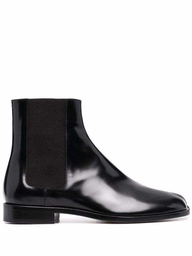 Maison Margiela Tabi leather Chelsea boots - Black Cover