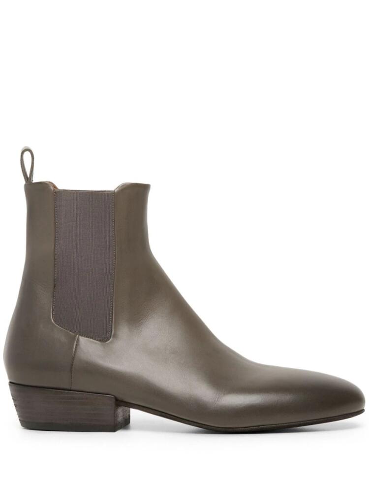 Marsèll almond-toe leather Chelsea Boots - Brown Cover