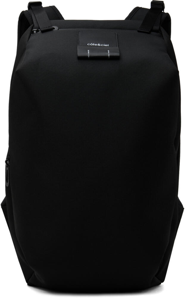 Côte&Ciel Black Saru EcoYarn Backpack Cover