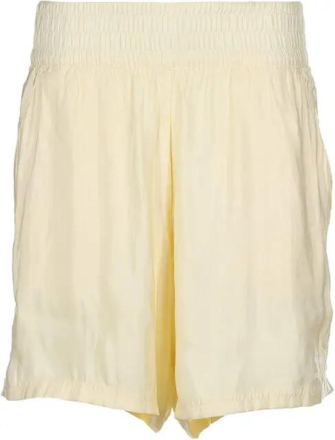 adidas Originals Satin Shorts (Easy Yellow) Women's Shorts Cover