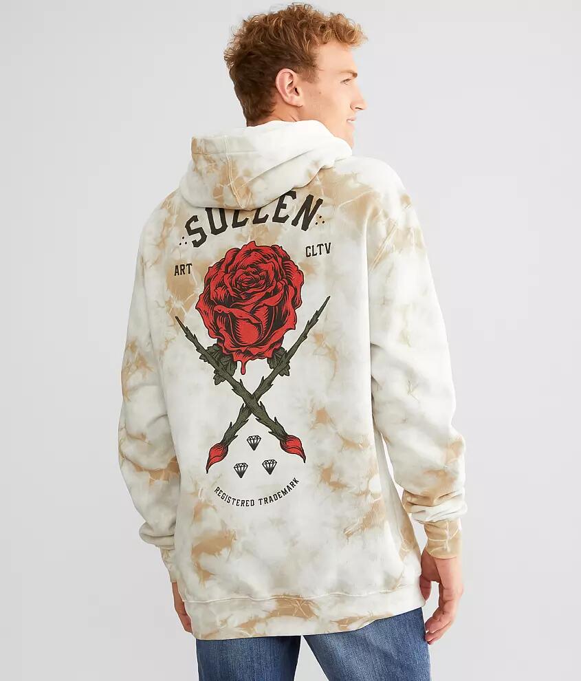 Sullen Rose Badge Hooded Sweatshirt Cover