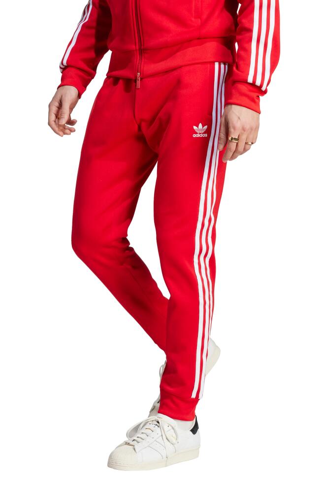 adidas Lifestyle Superstar Joggers in Better Scarlet/White Cover