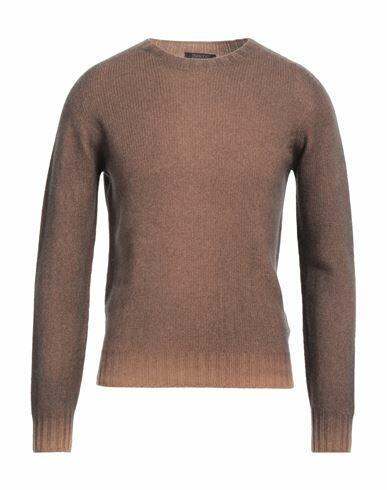 Aragona Man Sweater Camel Wool, Cashmere Cover