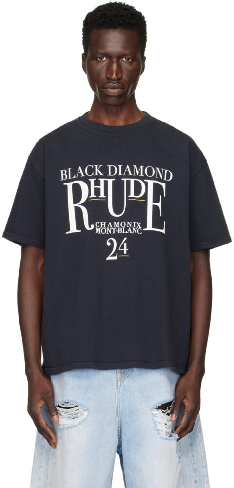 Rhude Black Diamond T-Shirt Cover