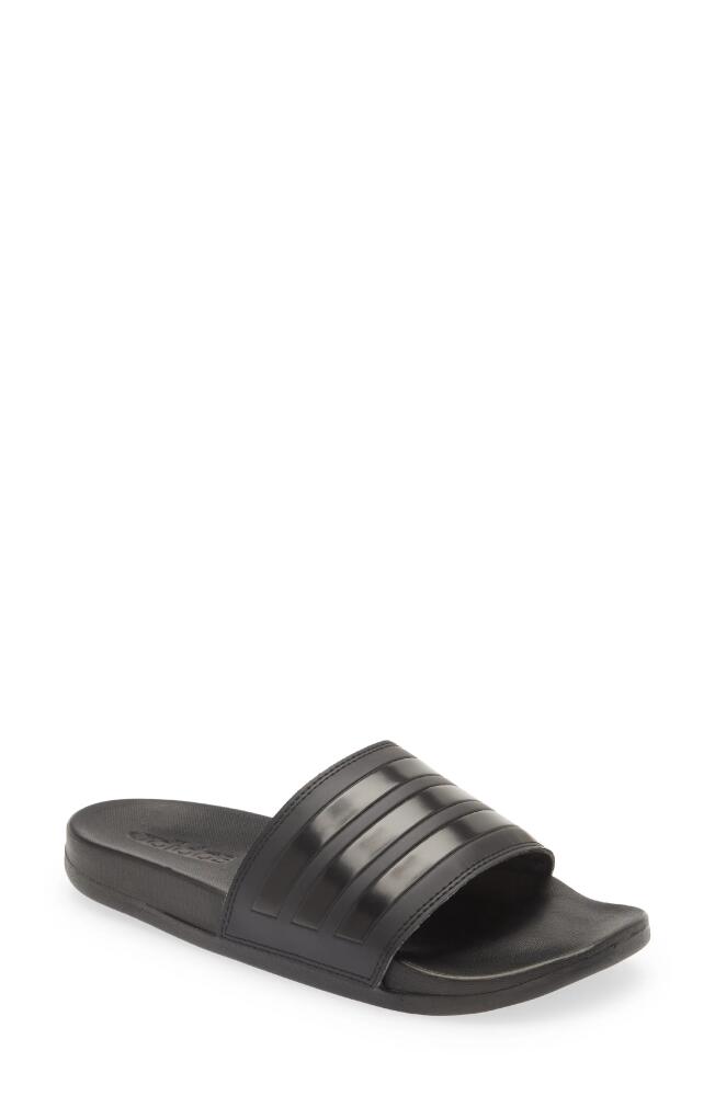 adidas Gender Inclusive Adilette Comfort Sport Slide Sandal in Black Cover