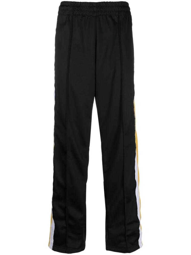 VTMNTS striped straight-leg track pants - Black Cover