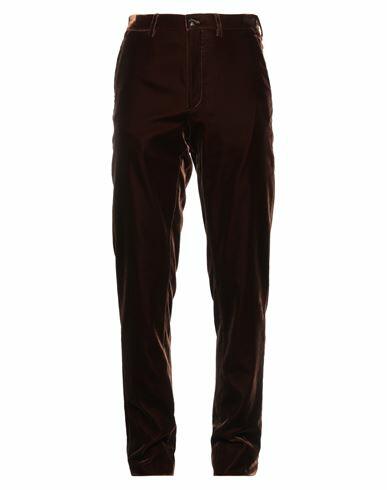 Giorgio Armani Man Pants Rust Viscose, Cupro, Elastane Cover