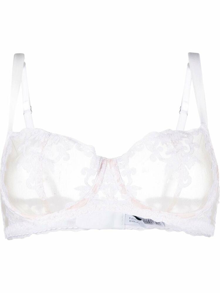 Fleur Of England Aria balcony bra - White Cover