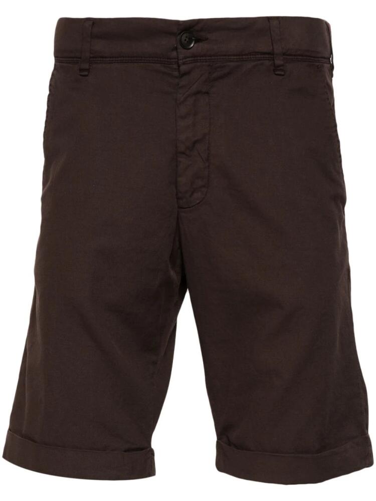 Myths waist-tabs bermuda shorts - Brown Cover