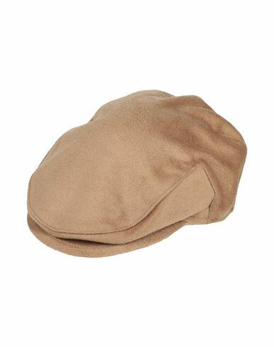 Borsalino Man Hat Camel Size 6 ⅞ Cashmere Cover