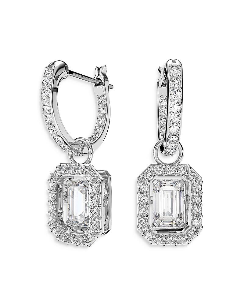 Swarovski Millenia Huggie Hoop Drop Earrings Cover