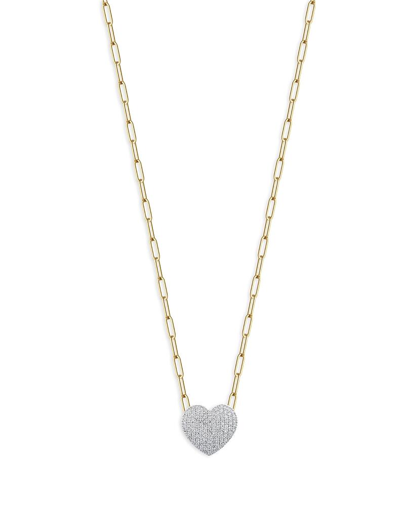 Phillips House Rhodium & 14K Gold Affair Diamond Heart Pendant Necklace, 16-18 Cover