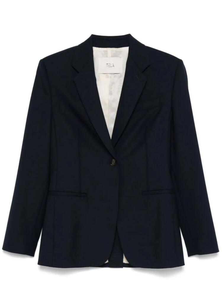 Tela Abelia blazer - Blue Cover