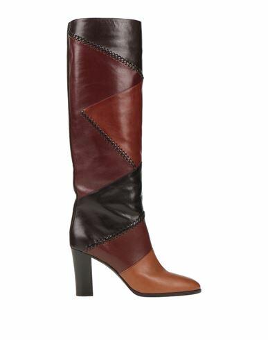 Celine Woman Boot Tan Leather Cover