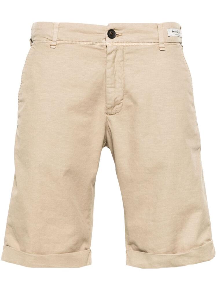 Myths waist-tabs bermuda shorts - Neutrals Cover