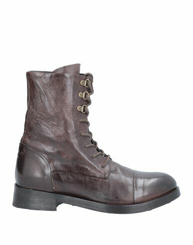 Jp/david Woman Ankle boots Dark brown Leather Cover