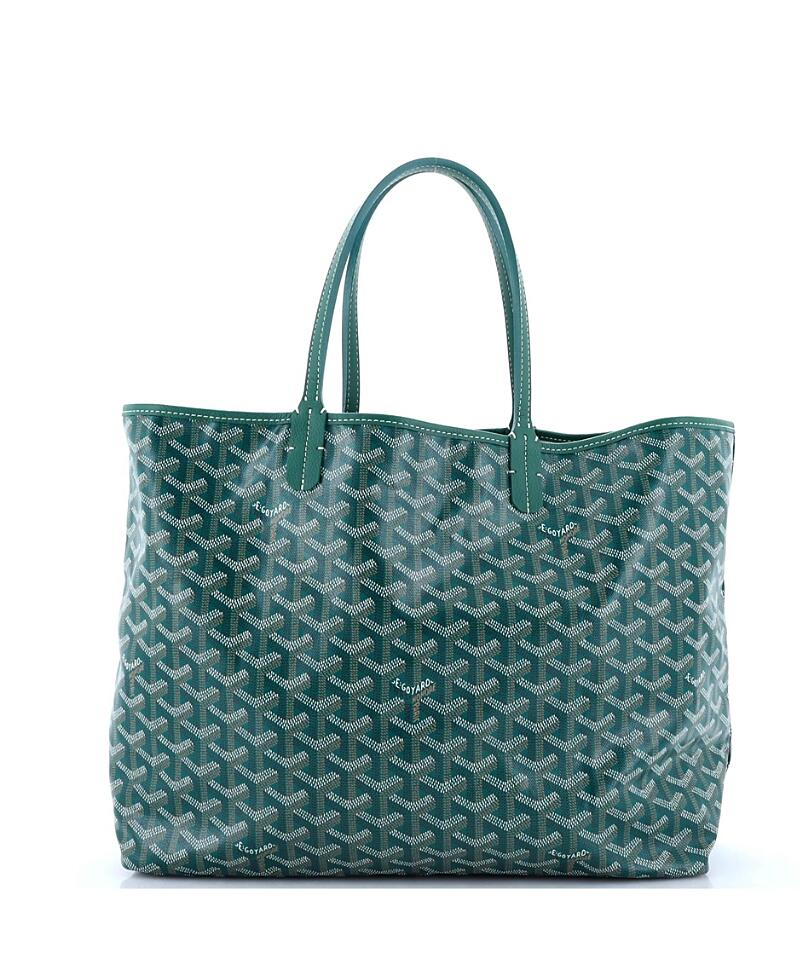 Pre-Owned Goyard Pm Saint Louis Tote Coated Canvas Cover