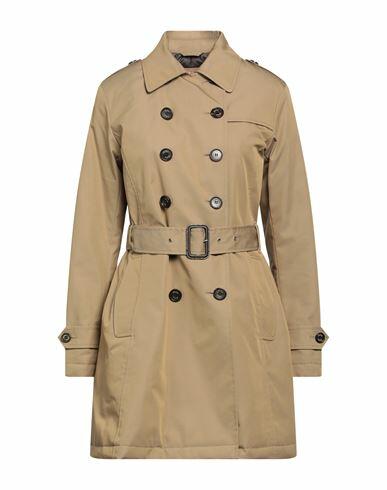 Sealup Woman Overcoat & Trench Coat Military green Cotton, Polyamide Cover