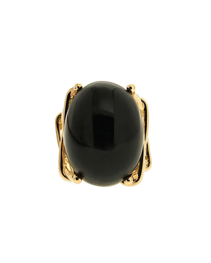 Valentin Magro 18k Black Jade Oval Cabochon Ring, Size 6 Cover