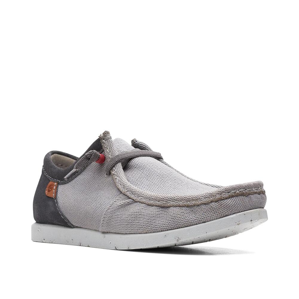 Clarks ShacreLite Moc Sneaker | Men's | Grey Combo Cover