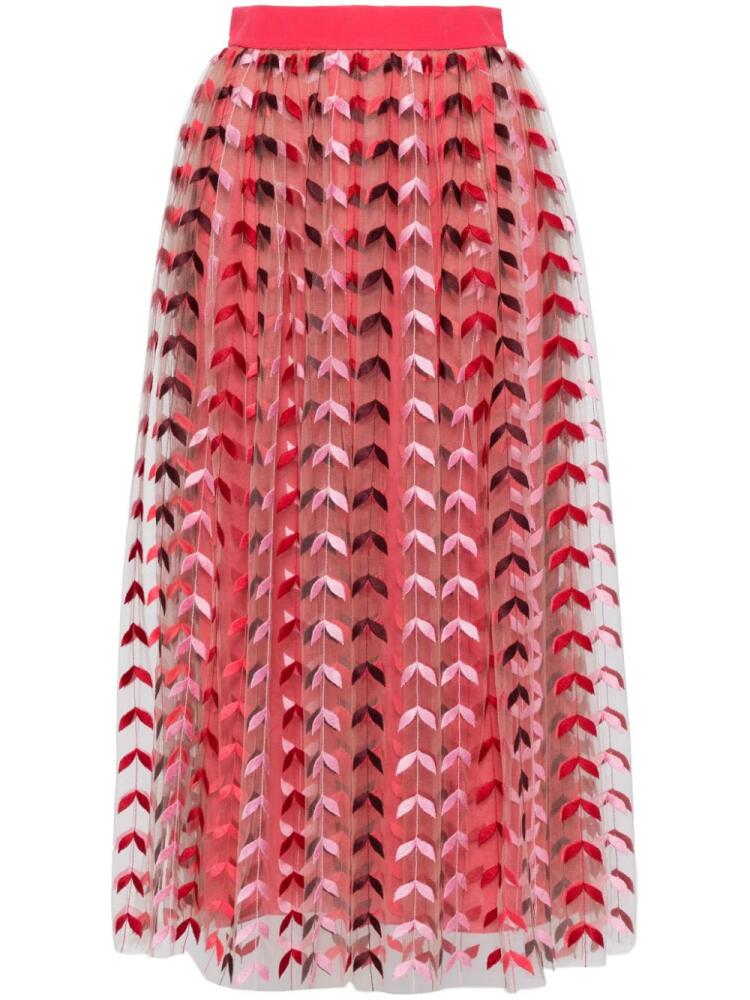 Elie Saab embroidered tulle skirt - Pink Cover