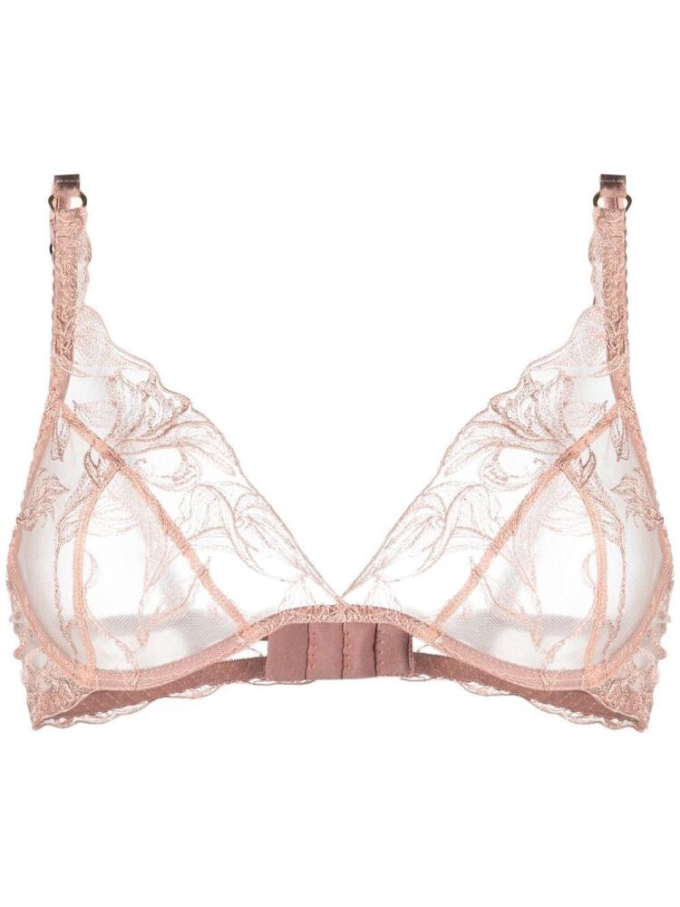 Fleur Of England Lilian plunge bra - Pink Cover