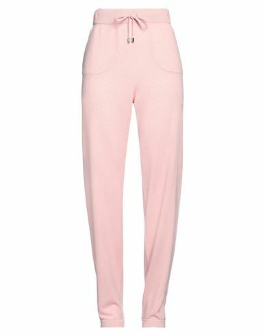 Gran Sasso Woman Pants Pink Virgin Wool, Viscose, Cashmere Cover