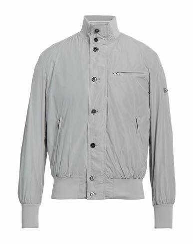 Lab. Pal Zileri Man Jacket Grey Polyester Cover