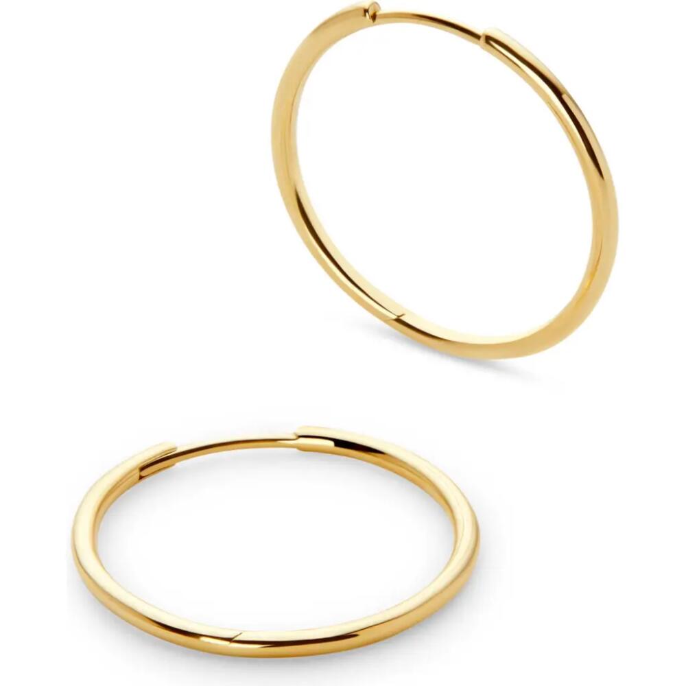 Ana Luisa Large Gold Hoop Earrings - Gold Hoops Medium Cover