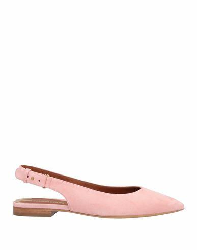 Trussardi Woman Ballet flats Pink Soft Leather Cover